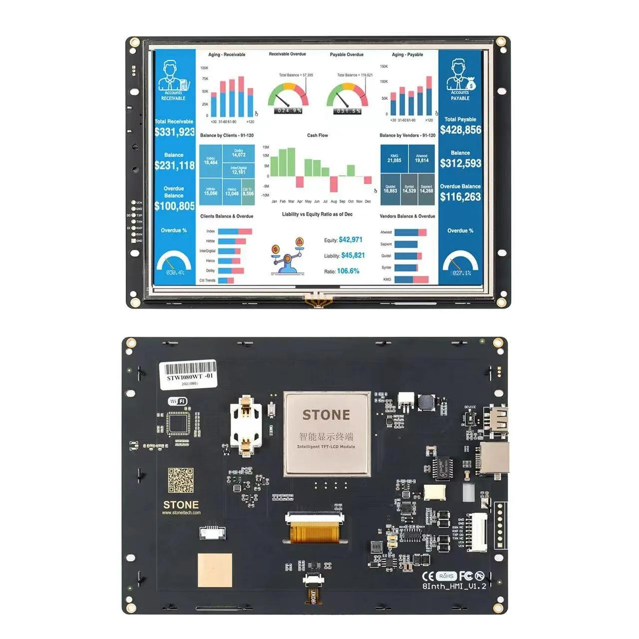 8 SCBRHMI  HMI  Ʈ UART  ġ TFT LCD  ÷ г Arduino ESP32 ESP2866 